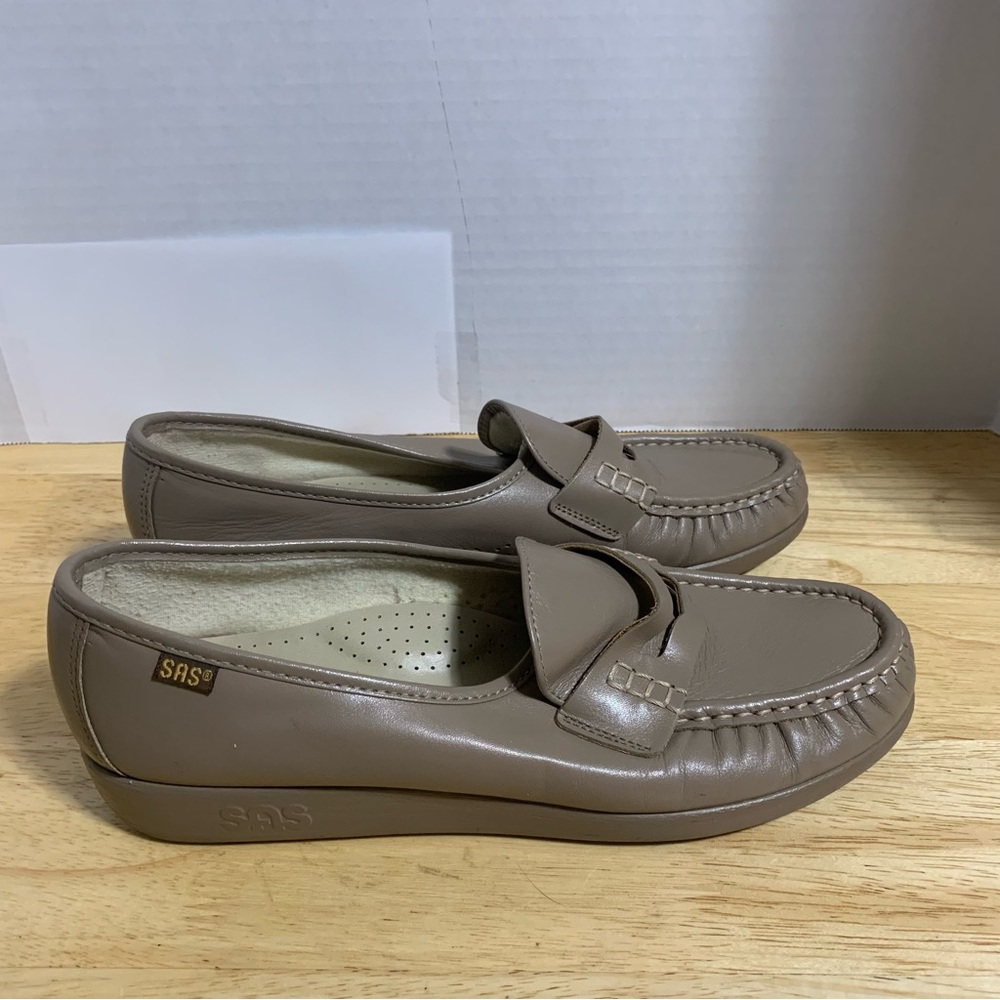 SAS Classic Mocha Women's  Genuine SAS Comfort Shoes‎ Made In USA Size 8.5